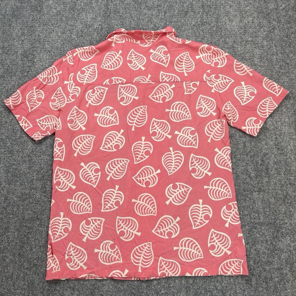 Nintendo TOKYO Isabelle Aloha Shirt Adult Medium Animal Crossing Shizue Japan - Picture 2 of 8